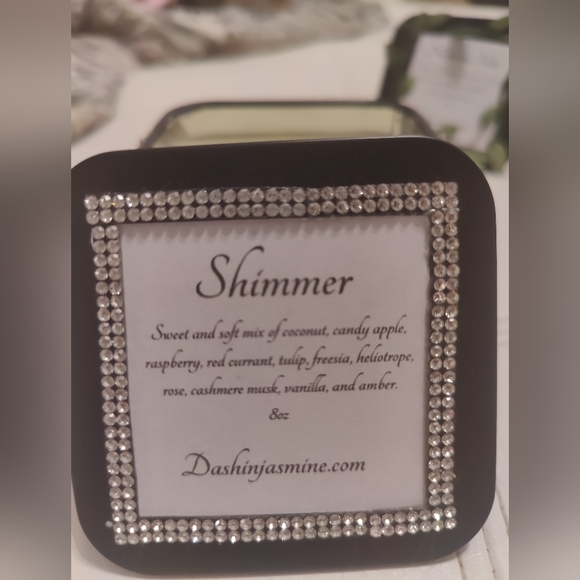 2 Shimmer Scented Candles - Picture 3 of 3